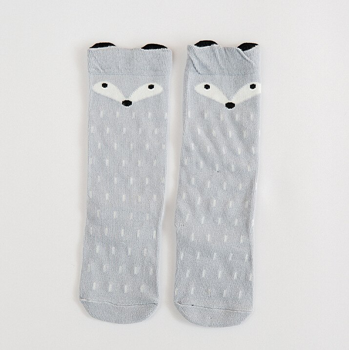 Knee Socks Animal-Print Footwear